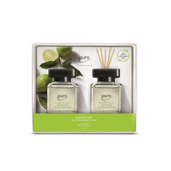 IPuro Lime Light 2x50ml Raumduft Geschenkset - Luftbefeuchter 3 IPuro Lime Light 2x50ml Raumduft Geschenkset - Luftbefeuchter